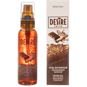  Интимный гель-лубрикант DESIRE с ароматом шоколада 60 мл 