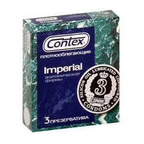  Плотно облегающие презервативы Contex Imperial 3 шт 
