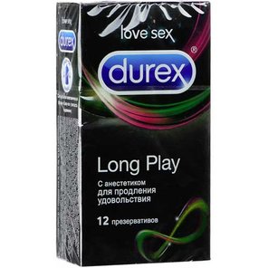  Презервативы для продления удовольствия Durex Long Play 12 шт 