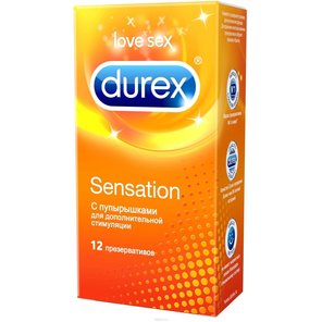  Презервативы с точечной структурой Durex Sensation 12 шт 