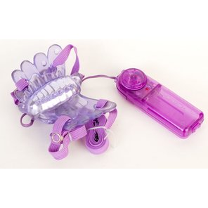  Фиолетовый клиторальный стимулятор Sex Butterfly 