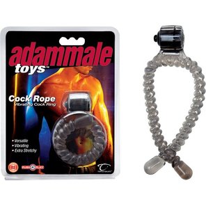  Эрекционное лассо с вибрацией Adam Male Toys Cock Rope 