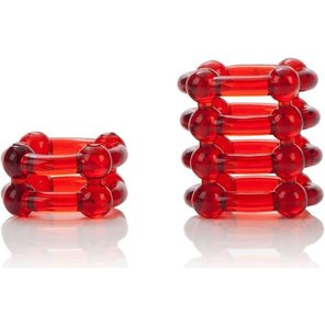  Набор из двух красных эрекционных колец COLT Enhancer Rings 