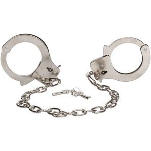  Металлические наручники с 2 ключами Chrome Hand Cuffs 