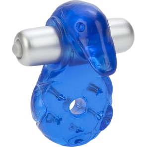 Синее эрекционное кольцо с утенком Micro Vibe Arouser Power Duckie 