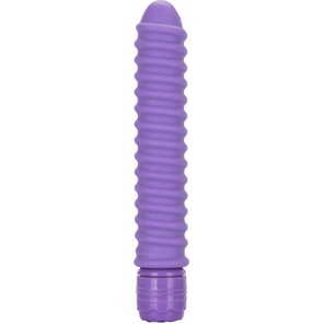  Фиолетовый спиральный вибратор Sorority Screw 12,75 см 