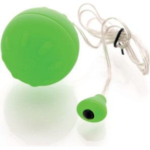  Зеленый виброшарик с выносным пультом-кнопкой 