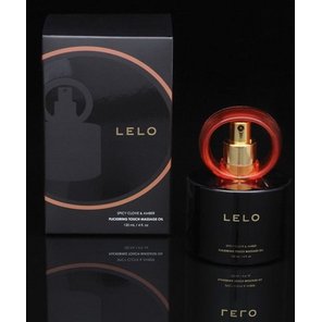  Массажное масло LELO с частицами золота и ароматом пряной гвоздики и нотой амбры 