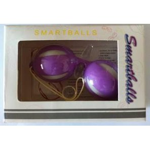  Фиолетовые вагинальные шарики SMART BALLS 