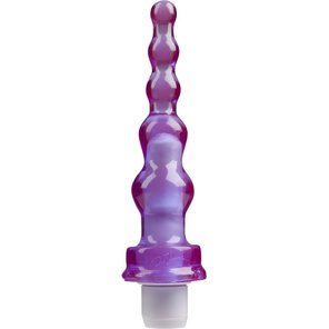  Фиолетовая анальная виброёлочка SPECTRA GELS 17,7 см 