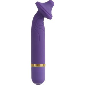 Фиолетовый G-Spot вибромассажер The Mystical Mushroom 14 см 
