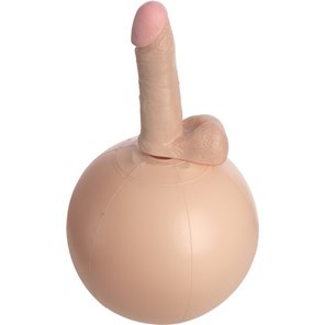  Надувной мяч с реалистичной насадкой HARNESS 17 см 