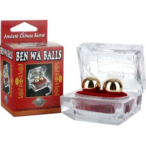  Золотистые вагинальные шарики Ben Wa Balls 