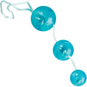  Голубые вагинальные шарики Graduated Orgasm Balls 