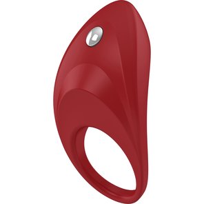  Красное эрекционное кольцо B7 с вибрацией 