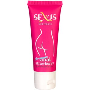  Анальный гель для женщин с ароматом клубники Silk Touch Strawberry Anal 50 мл 
