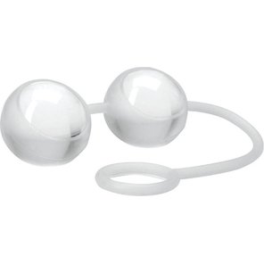  Стеклянные вагинальные шарики Climax Kegels Ben Wa Balls with Silicone Strap 