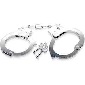  Металлические наручники Metal Handcuffs с ключиками 