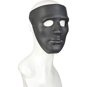  Черная пластиковая маска Инкогнито 