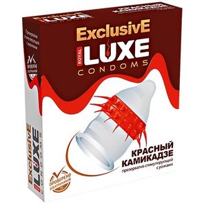  Презерватив LUXE Exclusive «Красный камикадзе» 1 шт 