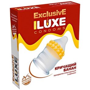  Презерватив LUXE Exclusive «Кричащий банан» 1 шт 