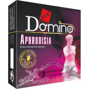  Ароматизированные презервативы Domino Aphrodisia 3 шт 