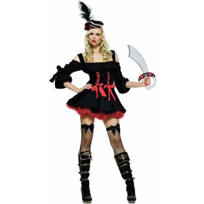  Костюм чёрной пиратки 
