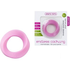  Розовое эрекционное кольцо Endless Cocking Small 