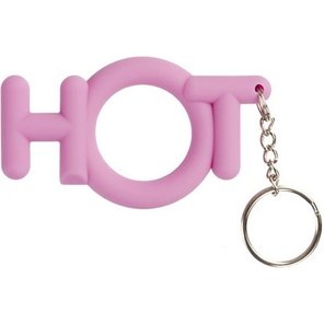  Эрекционное кольцо Hot Cocking розового цвета 