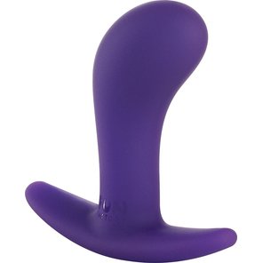  Фиолетовая анальная пробка Bootie S 7,5 см 