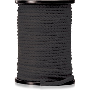  Черная веревка для связывания Bondage Rope 60,9 м 