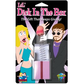  Фаллос на пружине Lil Dick in a Box 