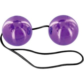  Фиолетовые вагинальные шарики CLASSIX со смещенным центром тяжести 