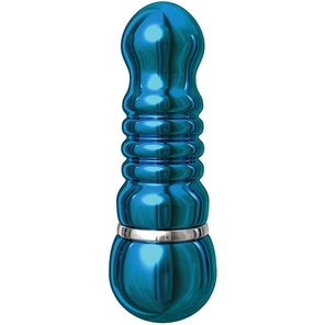  Голубой аллюминиевый вибратор BLUE SMALL 7,5 см 