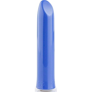 Синий перезаряжаемый вибратор Tango Blue USB rechargeable 9 см 