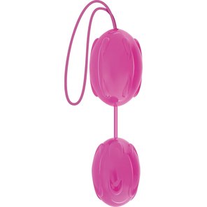 Розовые вагинальные шарики с вибрацией Buzz Vibrating Love Balls 