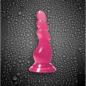  Розовая елочка-насадка Fusion Pleasure Dongs 15,2 см 