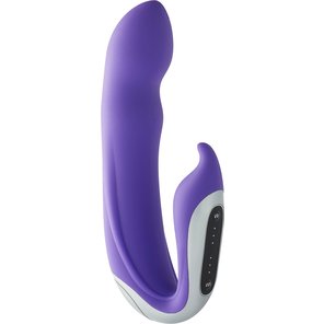  Фиолетовый Hi-tech вибратор NEO Purple 16 см 