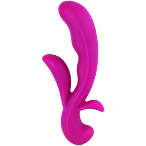  Перезаряжаемый вибратор Stamen с дополнительными отростками 21 см 