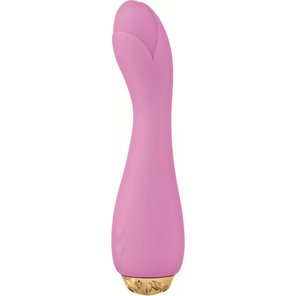  Нежно-розовый вибратор-бутон Entice Olivia 16,5 см 