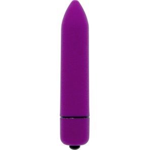  Фиолетовая вибропуля CLIMAX BULLET 8,5 см 