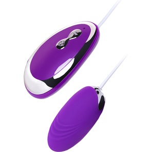  Фиолетовое виброяйцо A-Toys 6,5 см 