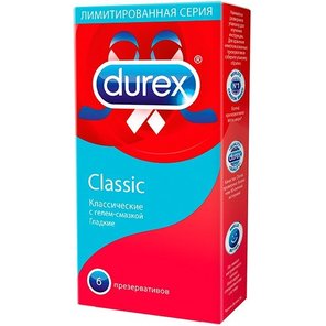 Классические презервативы Durex Classic 6 шт 
