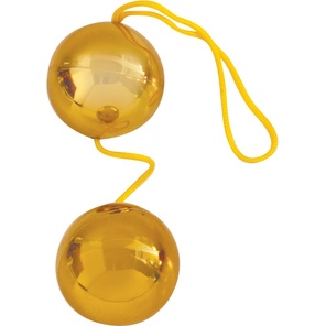  Золотистые вагинальные шарики Balls 