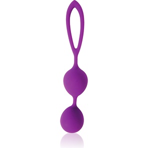  Фиолетовые двойные вагинальные шарики Cosmo 