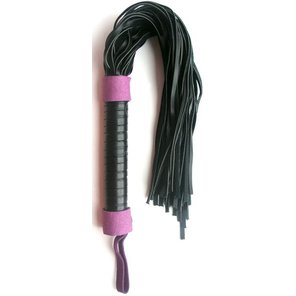  Черно-фиолетовая плетка Notabu 45 см 