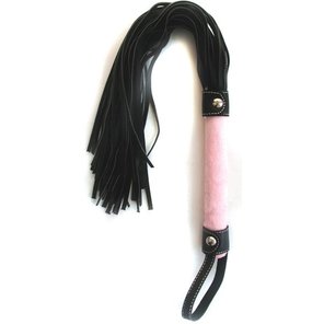  Розово-черная плетка Notabu 46 см 