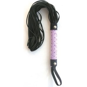  Черно-фиолетовая плетка Notabu 46 см 