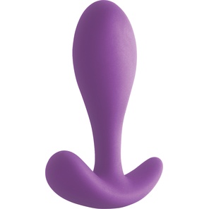  Фиолетовая силиконовая анальная пробка Ace I Plug 10,2 см 