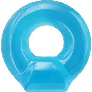  Голубое эрекционное кольцо Drop Ring 